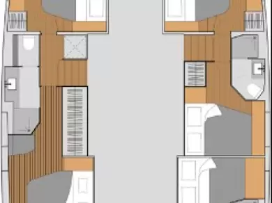 Uthyrning Katamaran  i Saint Raphael - Fountaine Pajot Aura 51