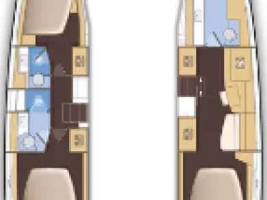 Uthyrning Saint Raphael - Lagoon Lagoon 42 av Samboat 