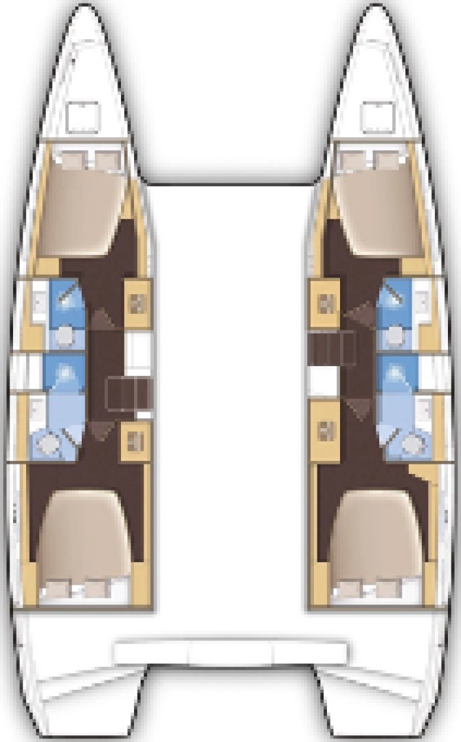 Yacht charter Saint Raphael billig Lagoon 42