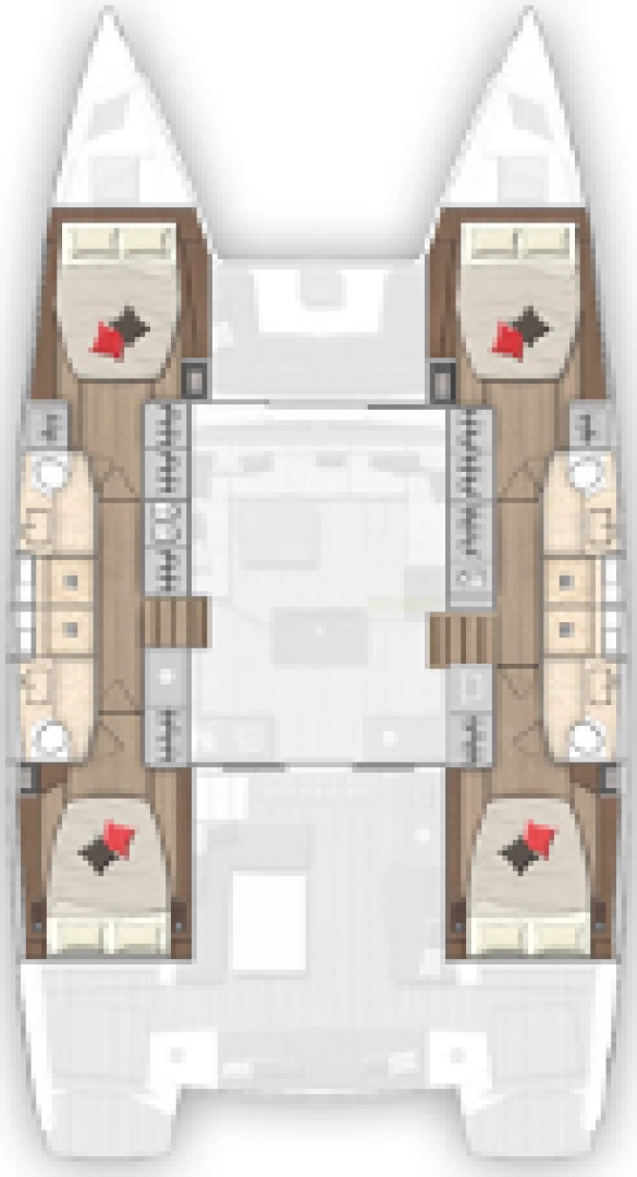 Katamaran  för uthyrning Saint Raphael till det bästa priset 