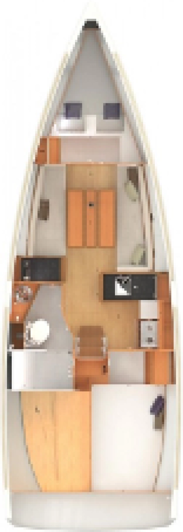 Båtuthyrning Jeanneau Sun Odyssey 349 i Golfe-Juan på Samboat 