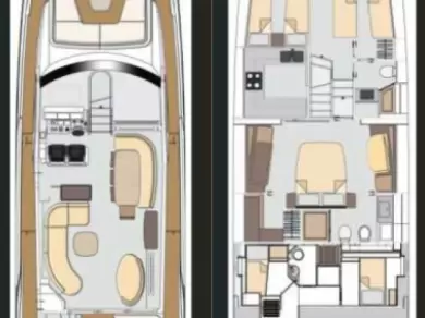 Hyr en Azimut Azimut S8 Kaštela 