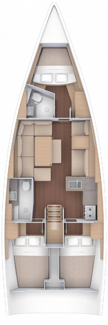 Hyr en Dufour Dufour 412 Grand Large Toulon 