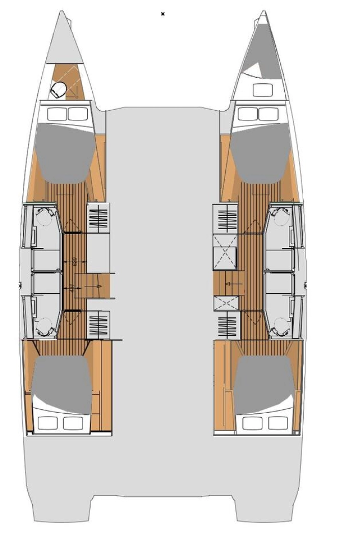 Uthyrning Katamaran  i Le Marin - Fountaine Pajot Elba 45