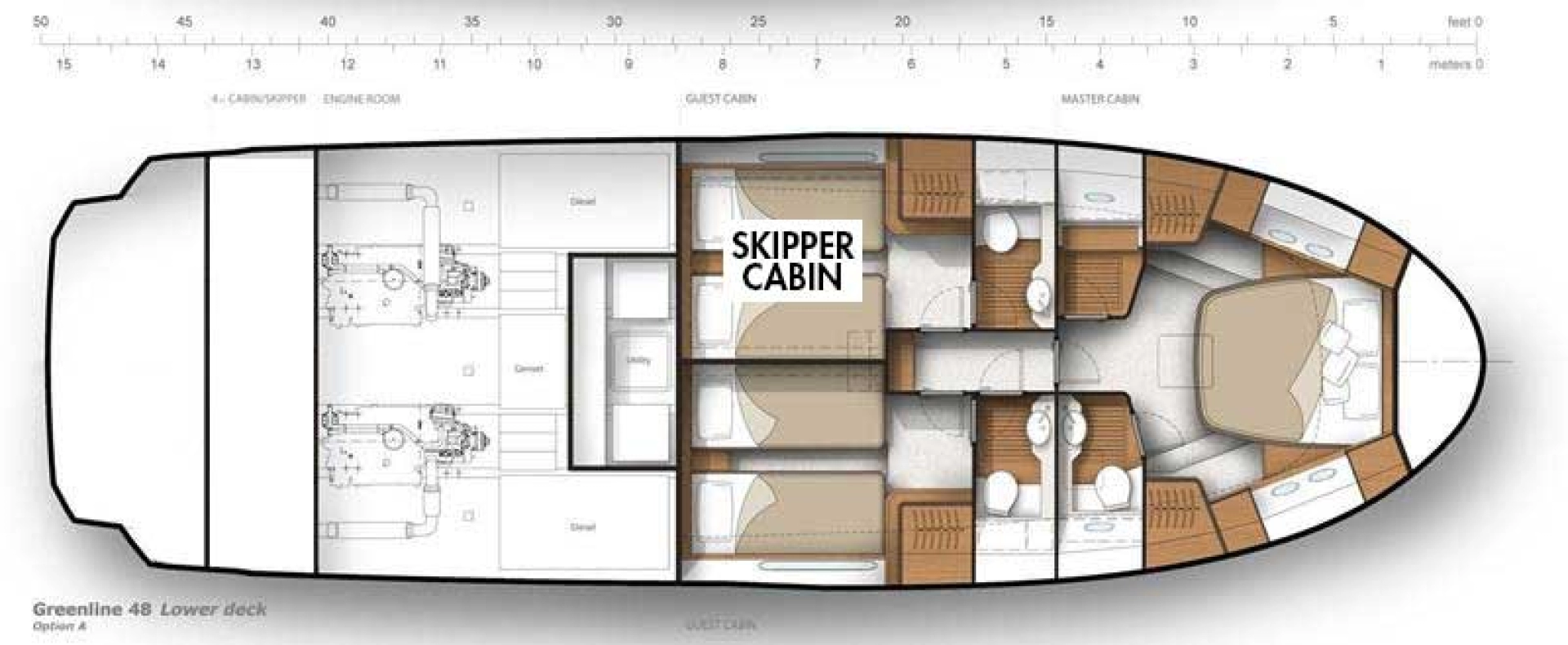 Greenline Yachts Greenline 48 Fly charter bareboat eller skeppad i Portorož