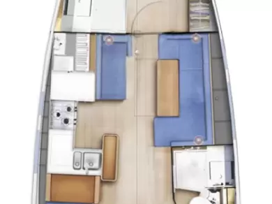Hyr en Jeanneau Sun Odyssey 410 Pula  