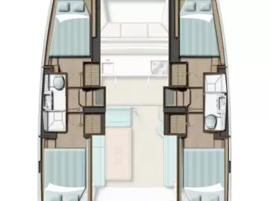 Yacht charter Komolac billig Bali Catsmart