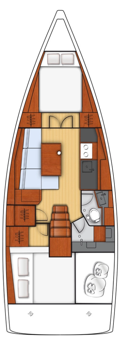 Hyr en Bénéteau Oceanis 38.1 Gocek 