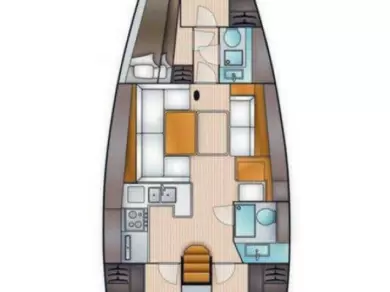 Yacht charter Alimos billig Salona 44