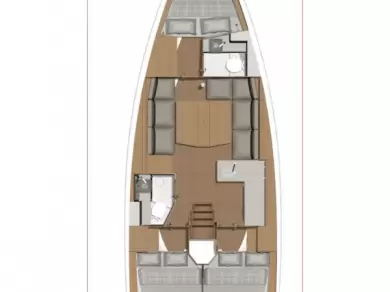 Hyra Segelbåt  med eller utan skeppare Dufour Biograd Na Moru 