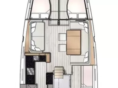 Yacht charter Lavrio billig Jeanneau 65