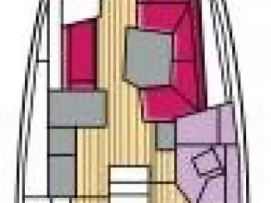 Uthyrning Segelbåt  Bénéteau med en båtlicens 