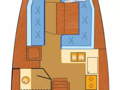 Uthyrning Punat - Jeanneau Sun Odyssey 389 av Samboat 