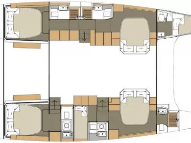 Båtuthyrning Dufour Dufour Catamarans 48 Sail i Primošten  på Samboat 