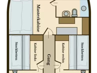 Hyr en Custom Made Larus - 3 + 1 cab. Pirovac 