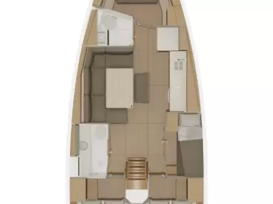 Dufour Dufour 430 Grand Large charter bareboat eller skeppad i Šibenik 