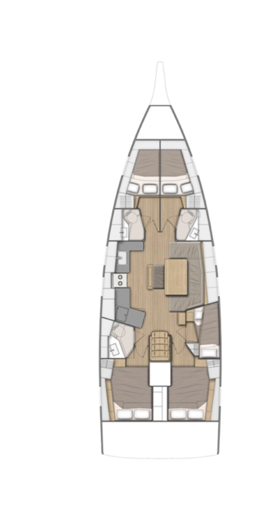 Hyr en Bénéteau Oceanis 46.1 Alimos 