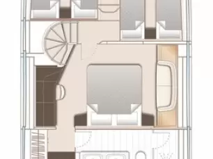 Princess Princess Y72 charter bareboat eller skeppad i Podstrana