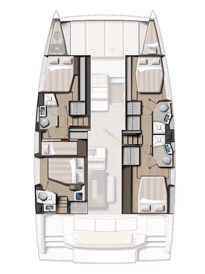 Uthyrning Katamaran  i Sukošan - Bali Bali 4.6