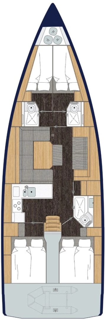 Hyra Segelbåt  med eller utan skeppare Bavaria Gocek 