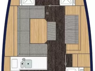 Hyra Segelbåt  med eller utan skeppare Bavaria Gocek 