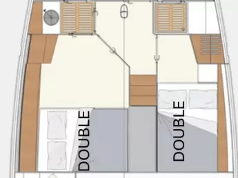 Båtuthyrning Hanse Moody 54 DS i Gouvia på Samboat 