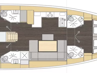 Bavaria Bavaria C46 charter bareboat eller skeppad i Fethiye