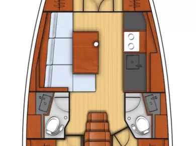 Bénéteau Oceanis 38.1 charter bareboat eller skeppad i Pula 