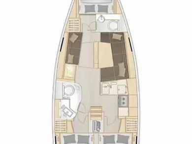 Båtuthyrning Hanse Hanse 388 i Betina på Samboat 