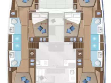 Uthyrning Katamaran  i Kaštela - Lagoon Lagoon 50