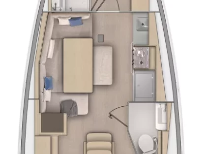 Yacht charter Adaköy billig Oceanis 37.1