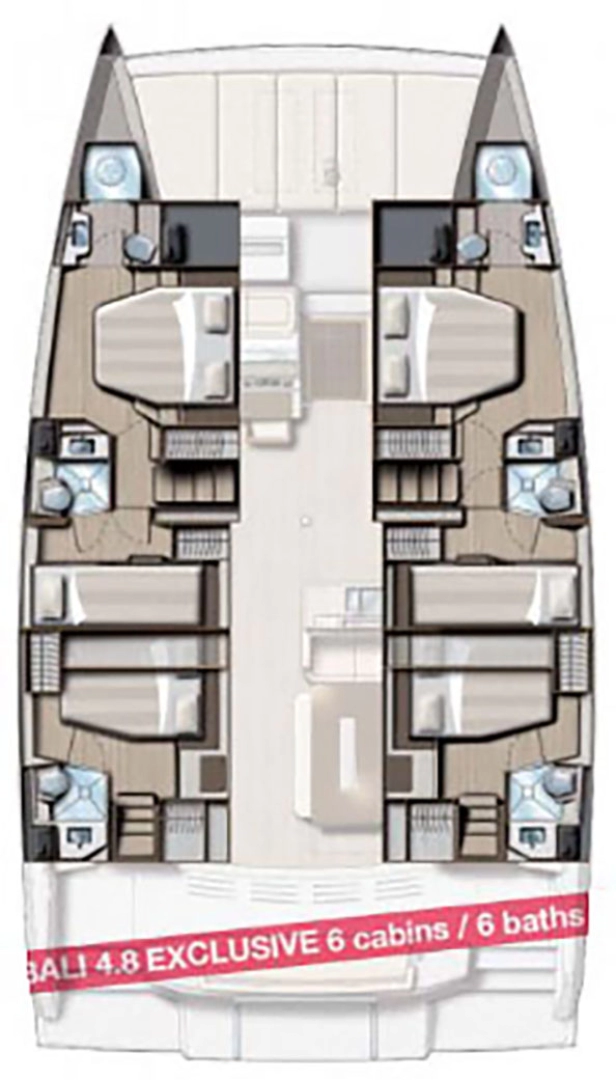 Bali Bali 4.8 charter bareboat eller skeppad i Alimos