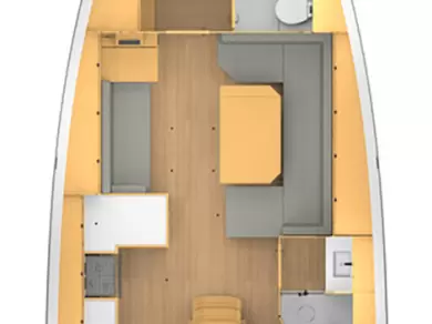 Yacht charter Zadar billig Bavaria C42