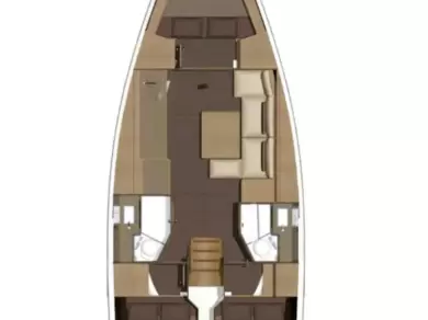 Yacht charter Alimos billig Dufour 382 Grand Large