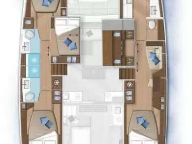 Yacht charter Road Town billig Lagoon 50