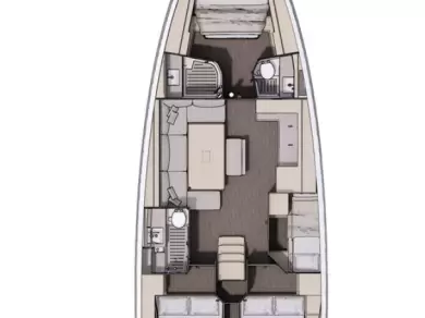 Dufour Dufour 470 charter bareboat eller skeppad i Marseille