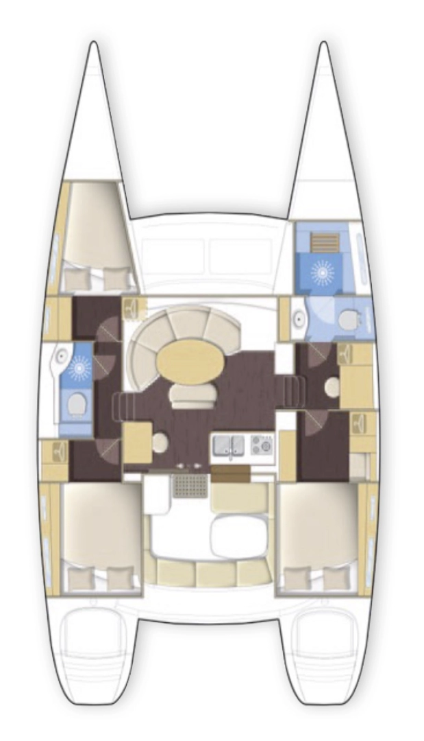 Yacht charter Ko Chang (Koh Chang) billig Lagoon 380