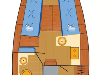 Hanse Hanse 315 charter bareboat eller skeppad i Barth