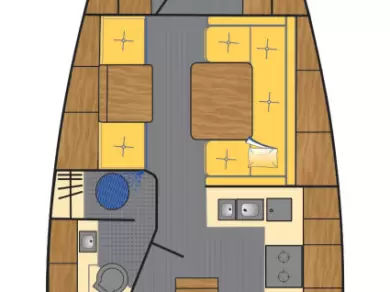 Hyr en Hanse Hanse 370 Heiligenhafen 