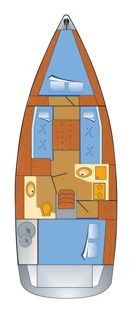 Jeanneau Sun Odyssey 30i charter bareboat eller skeppad i Heiligenhafen