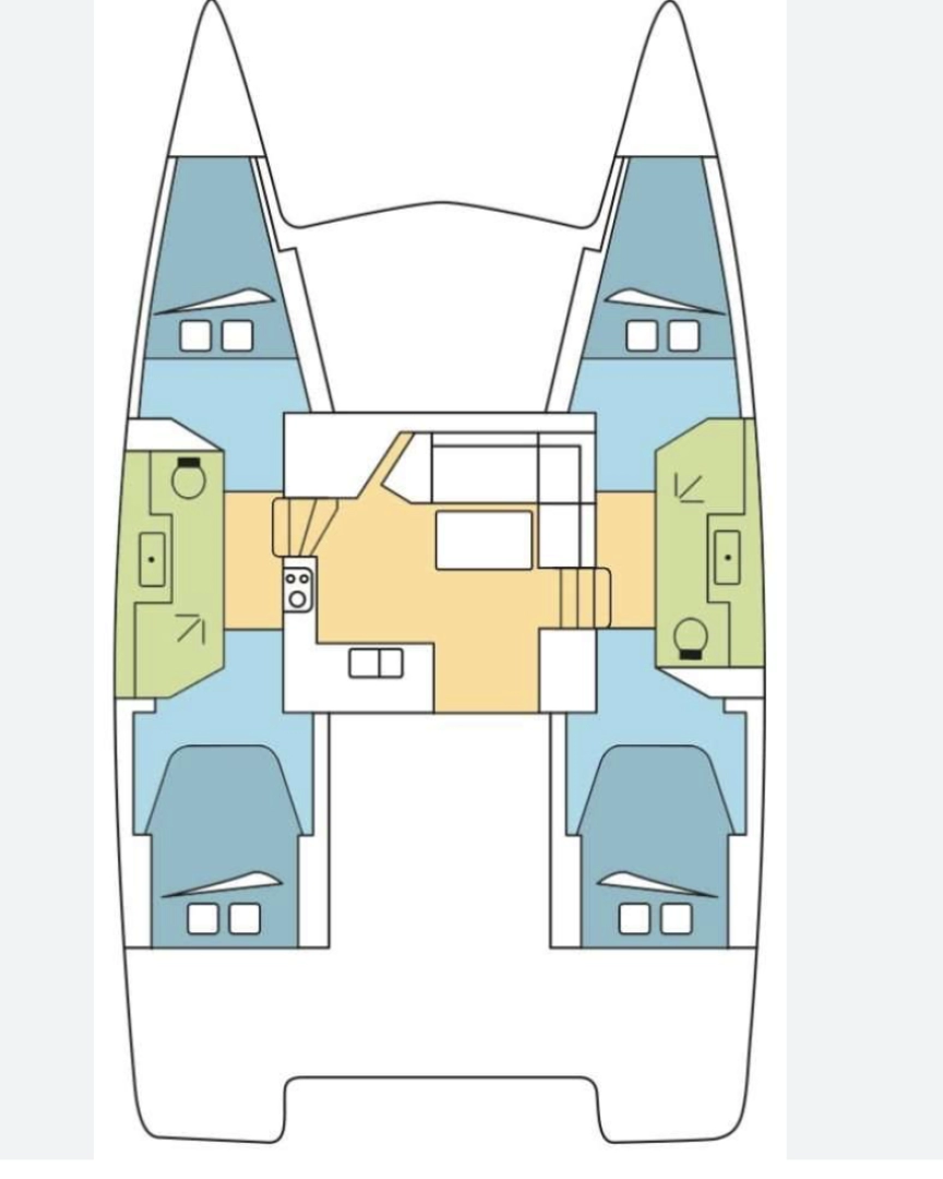 Uthyrning Katamaran  i Mai Khao - Fountaine Pajot Lucia 40