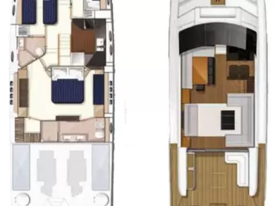 Båtuthyrning Princess Princess V78 i Donji Seget på Samboat 