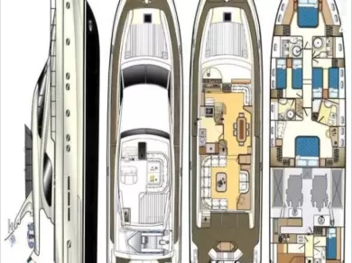 Uthyrning Alimos - Ferretti Ferretti Yachts 720 av Samboat 