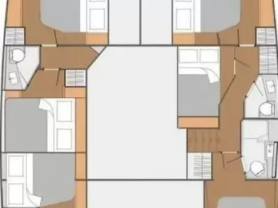 Fountaine Pajot Saba 50 charter bareboat eller skeppad i La Paz