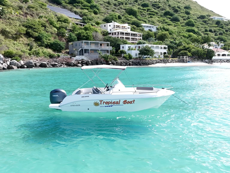 Pacific Craft Pacific Craft 625 Open charter bareboat eller skeppad i Marigot