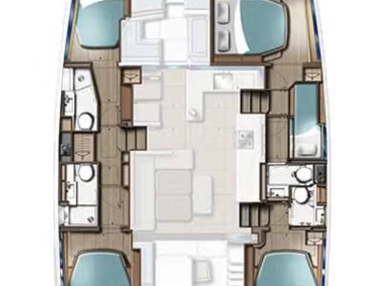 Hyra Katamaran  med eller utan skeppare Leopard Catamarans / Robertson & Caine Procida 