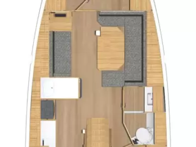 Bavaria Bavaria C38 charter bareboat eller skeppad i Jezera