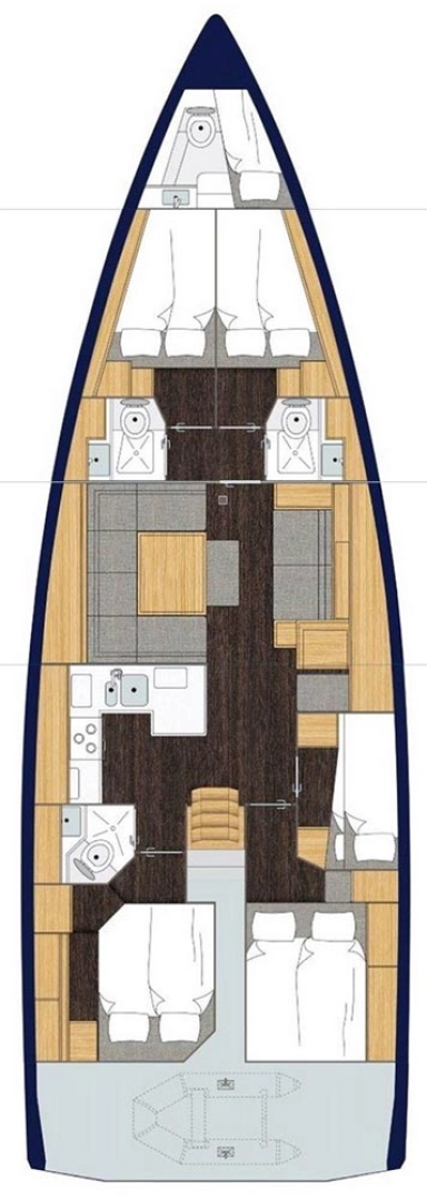 Yacht charter Pula  billig Bavaria C50 Holiday - 5 + 1 cab.
