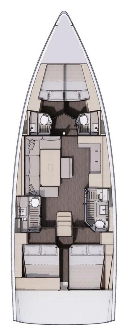 Yacht charter Murter-Kornati billig Dufour 470