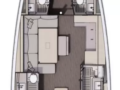 Yacht charter Murter-Kornati billig Dufour 470